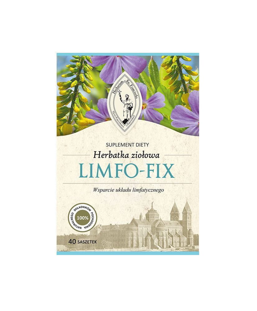 Herbarium Św. Franciszka Herbatka Limfo-Fix 40 saszetek