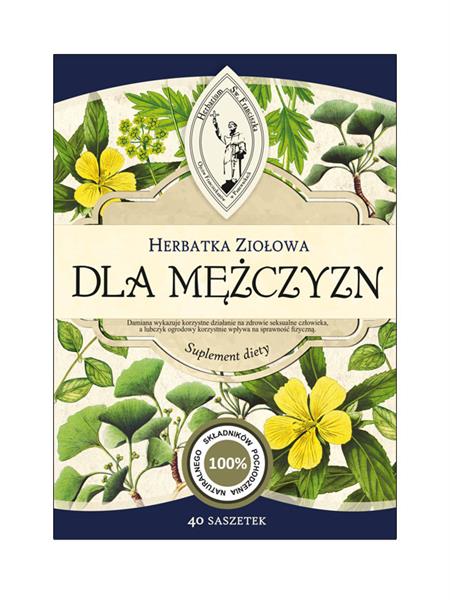 Herbarium Św. Franciszka Herbatka Dla mężczyzn 40 saszetek