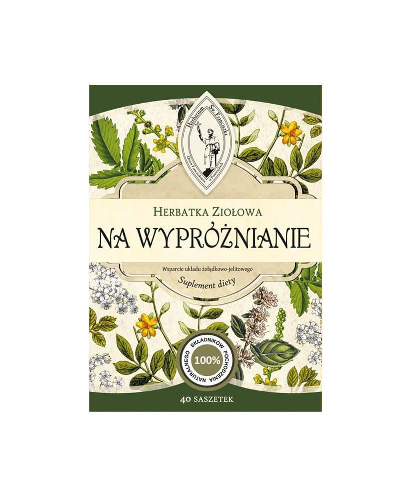 Herbarium Św. Franciszka Herbatka Na wypróżnianie 40 saszetek